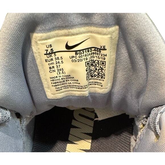 Nike Zoom Winflo 6 AQ8228-400 Indigo Blue Running Shoes Sneakers Womens Size 7.5 - Picture 7 of 7